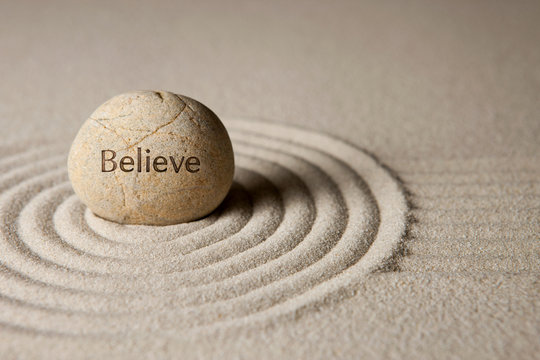 Believe stone