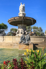 Fountain at La Rotonde, Aix-en-Provence