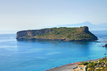 Fototapeta premium Dino island. Praia a Mare. Calabria. Italy.