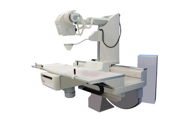 X-ray apparatus under the white background