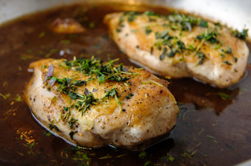 Fried chicken breast