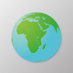 Natural Globe Background Sphere E30