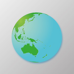 Natural Globe Background Sphere E150