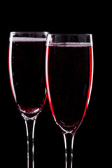Champagne , rose