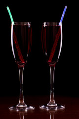 Champagne flutes