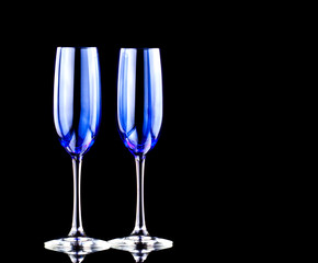 Glass of shampagne
