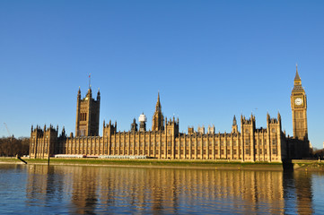Fototapeta na wymiar Parlament i Big Ben