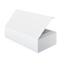 White Box Opened For electronic device and other products.