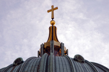 Berlin – Berliner Dom – Kuppel mit Doppelkreuz