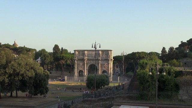 arch of constantine in rome