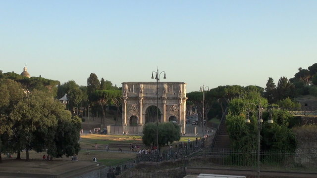arch of constantine in rome