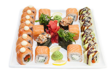 Тарелка роллов от шеф-повара