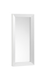 espejo rectangular blanco