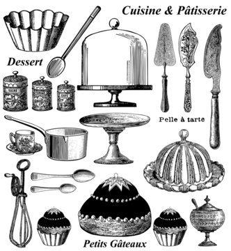 Elements de p&acirc;tisserie