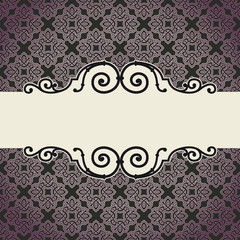 Vintage vector background