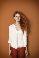 Obraz premium curlyorange