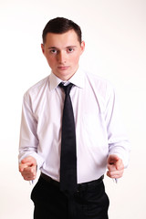 Portrait of a successful young business man