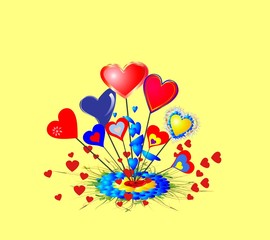 kompozycja Walentynowa, © klatki