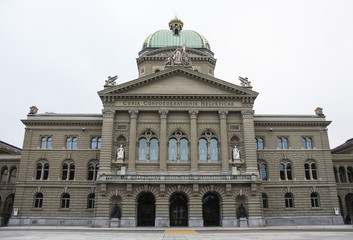 Hauptstadt Bern, Bundeshaus, Regierung Schweiz