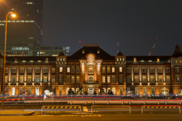 Fototapeta na wymiar Brilliant Tokyo Station