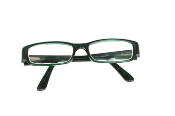 Modische Brille gr&uuml;n