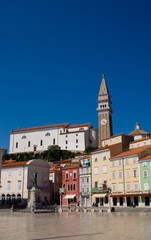 Fototapeta premium Piran Tartiniplatz