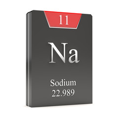 Sodium (Na - 11) from periodic table