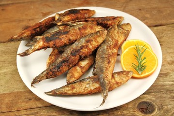 frittierte Sardinas