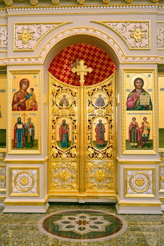 Фрагмент алтаря православного храма