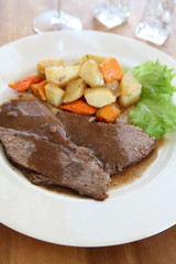 Beef Roast with Vegetables