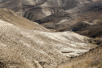 Sands of Judean Desert (Israel), from a hill near  Beit El