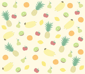 fruit pattern colour