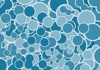 A vector illustration of bubbles background .