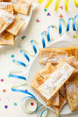 Chiacchiere, a Traditional Italian Fried Sweets