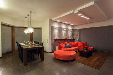 Ruby house - Living room