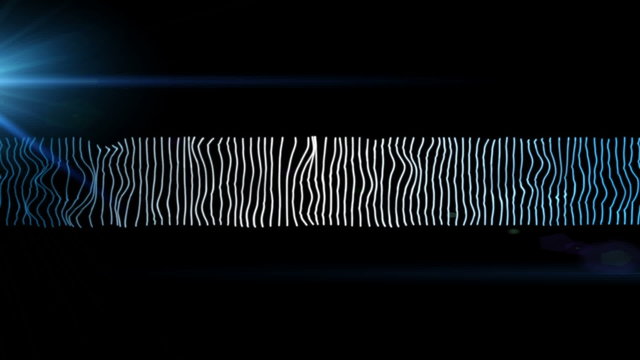 futuristic technology video - object and lights &ndash; loop HD