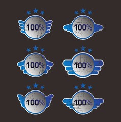 label vintage product