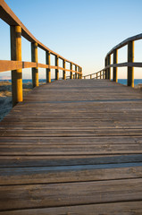 Footbrige low angle