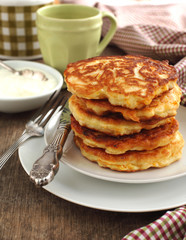 Pumpkin pancakes