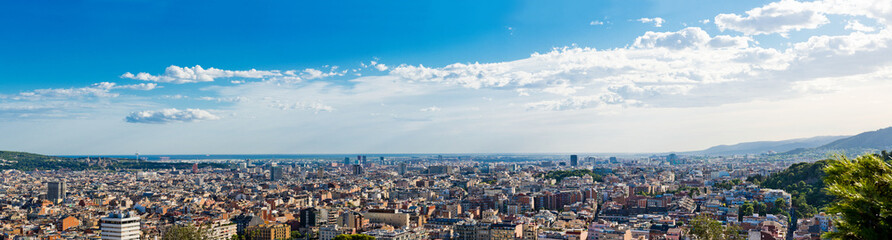 Cityscape of Barcelona. Spain.