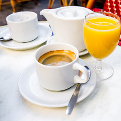 hot coffee
