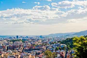 Fototapeta na wymiar Miasta w Barcelonie. Hiszpania.