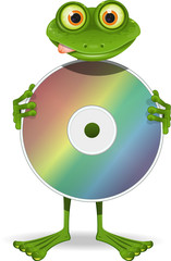 Frog and CD