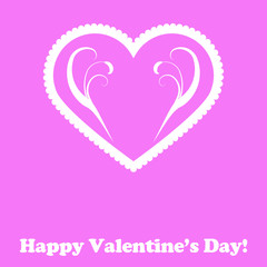 Valentine card background