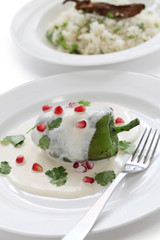 chile en nogada, mexican cuisine