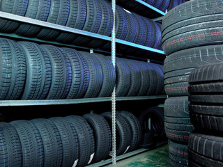 Store for tires