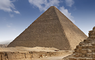 Fototapeta na wymiar Piramidy OD Egipt