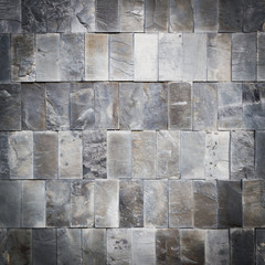 Square shot of marble wall, dark edges