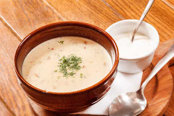 Mushroom cream soup