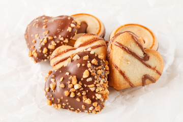 heart cookies